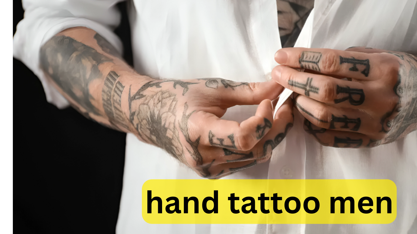 hand tattoo men